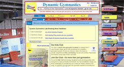 Desktop Screenshot of dynamic-gym.com